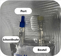 IV bags testing